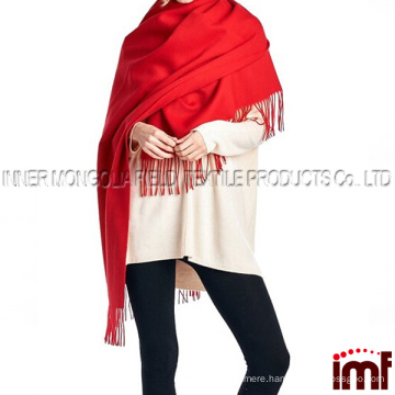 100% Lambswool Women Oversized Large Scarf Shawl (Various Colors and Designs)